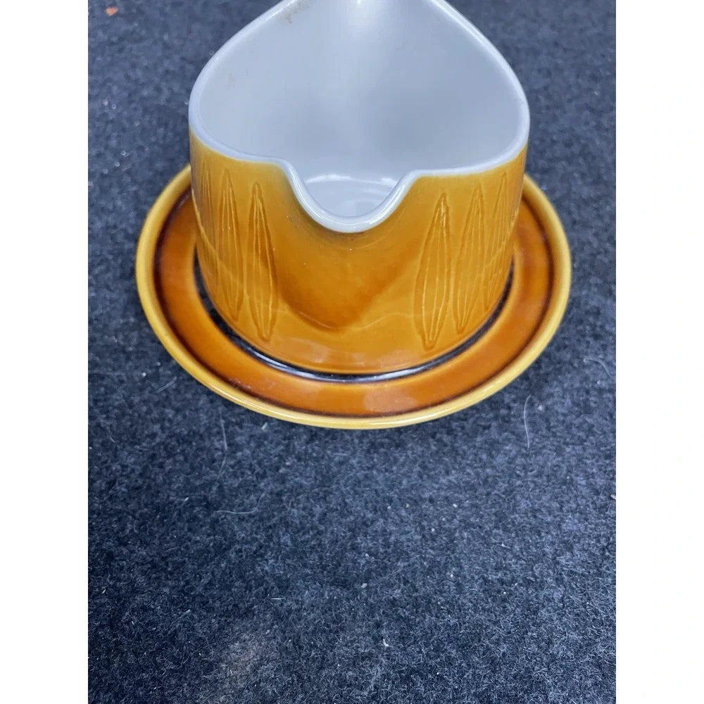 MCM Franciscan Interpace Discovery Topaz Gravy Boat BROWN